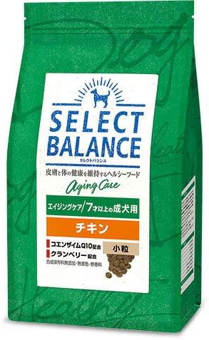 セレクトバランス エイジングケア チキン 小粒 7才以上の成犬用