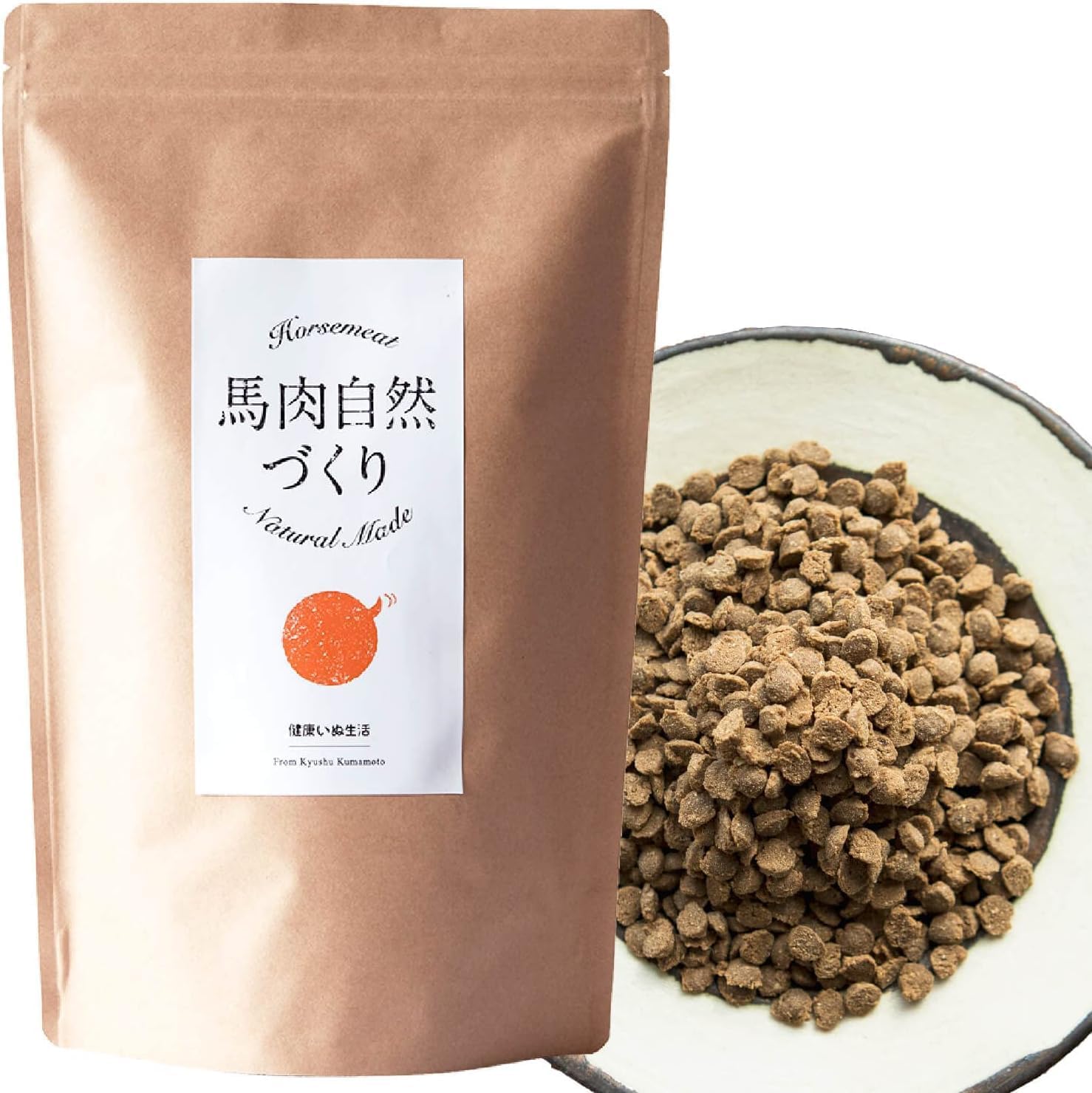 馬肉を贅沢に使用したプレミアムドッグフード『馬肉自然づくり』
